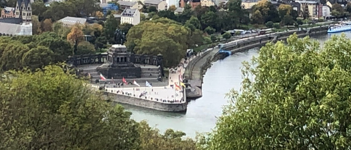 Deutsches Eck in Koblenz